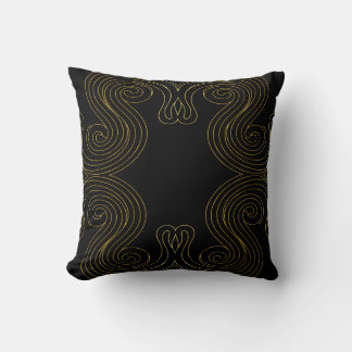 Almofada Decorative abstract ornament with spiral motifs