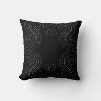 Almofada Decorative abstract ornament with spiral motifs