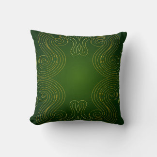 Almofada Decorative abstract ornament with spiral motifs
