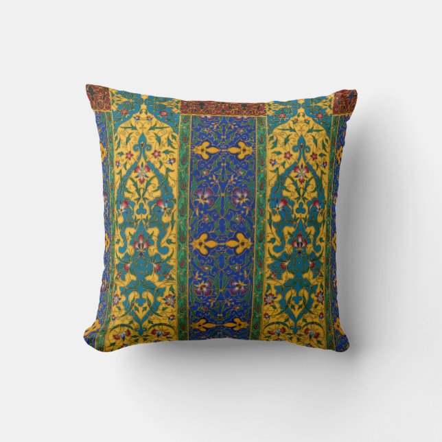 Almofada Decorative Persian Intricate Floral Pattern (Frente)