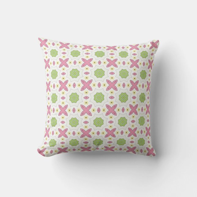 Almofada decorative pillow featuring a geometric pattern (Frente)