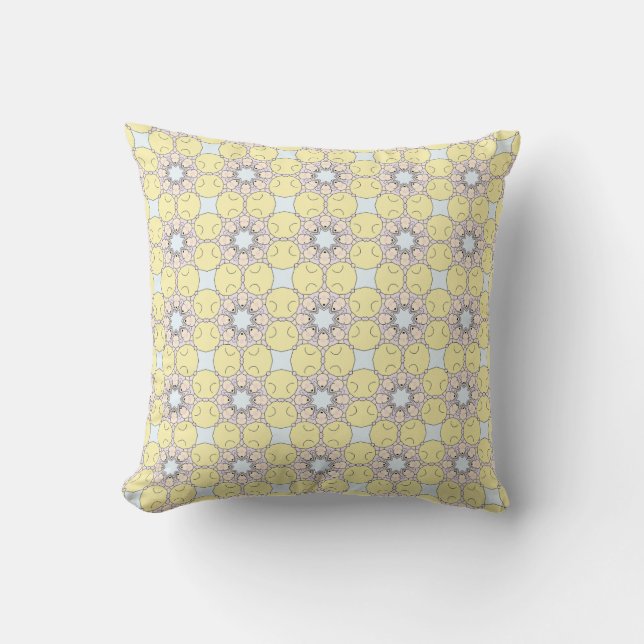 Almofada decorative pillow featuring a geometric pattern (Frente)