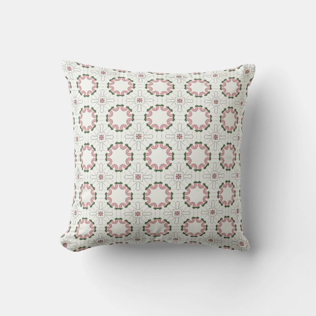 Almofada decorative pillow featuring a geometric pattern (Frente)