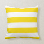 Almofada Decorativo Moderno com Linho Amarelo Trendente<br><div class="desc">Travesseiro decorativo de Poliéster Elegante Moderno Decorativo de Modelo Amarelo brilhante Trendy White Striped Moderna.</div>