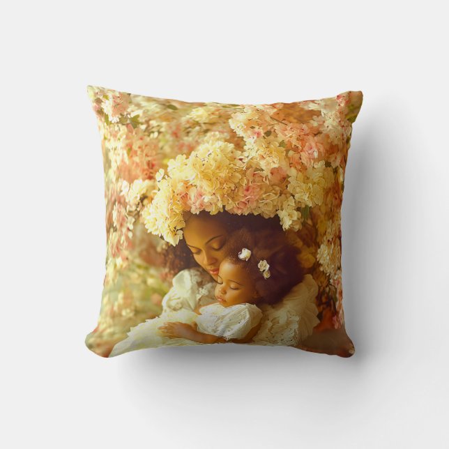 Almofada Dedicação Às Mães (Frente)