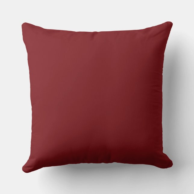 Almofada Deep Red Throw Pillows (Verso)