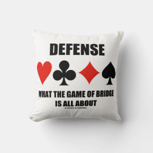 Almofada Defesa que The Game da ponte é toda sobre