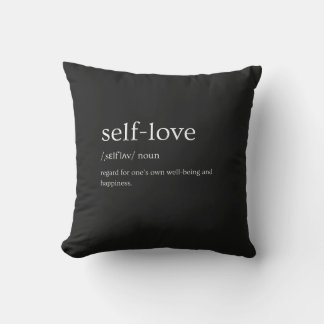 Almofada Definição de Amor-Próprio – Design Editável
