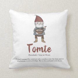Almofada Definição de Gnomo de Tomte Sueco