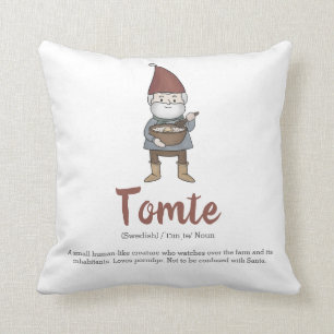 Almofada Definição de Gnomo de Tomte Sueco