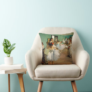 Almofada Degas Ballet Elegance Throw Pillow