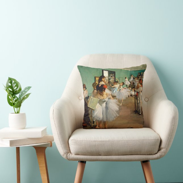 Almofada Degas Ballet Elegance Throw Pillow (Cadeira)