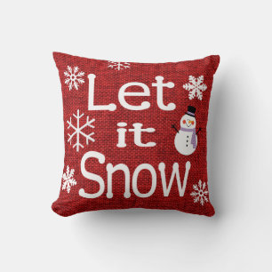 Almofada Deixe Nevar