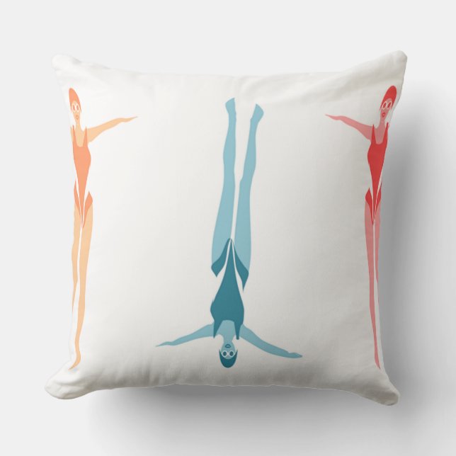 Almofada Deixe-nos nadar (Frente)