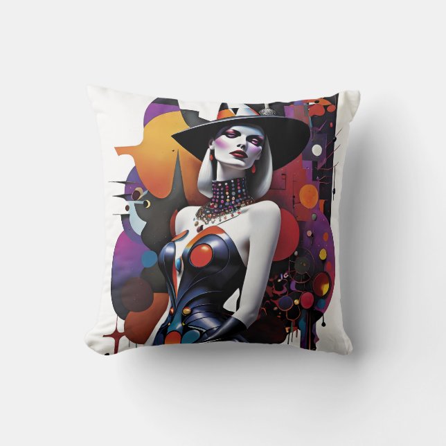 Almofada Deixe que o poder da bruxaria o convença - Ken Gag (Frente)