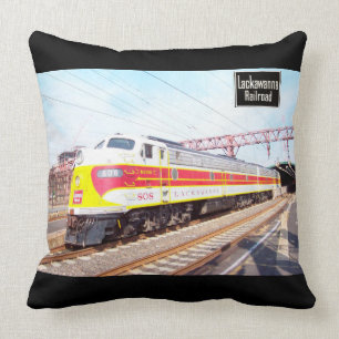 Almofada Delaware Lackawanna e locomotiva ocidental 808