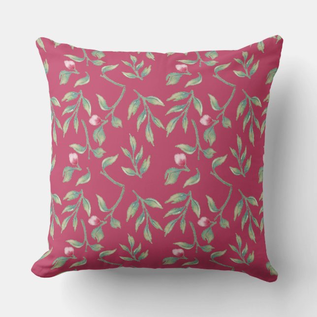 Almofada Delicate Florals Innuendo Pink (Frente)