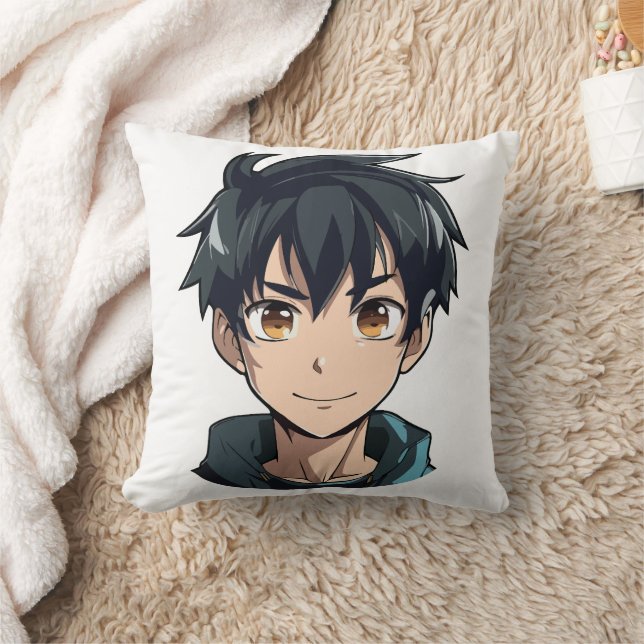 Almofada Delícia de Superpoder Anime - Personagem Jovem (Cobertor)