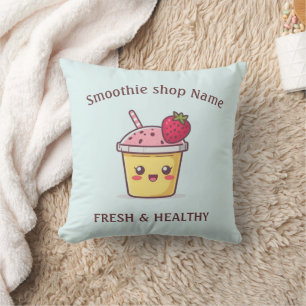 Almofada Deliciosos Smoothies de Frutas Tropicais Loja de C