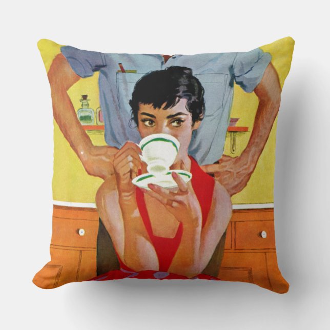 Almofada Demasiado tarde para compo (Frente)