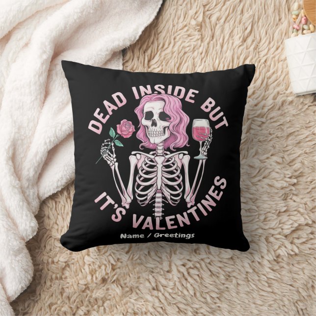 Almofada Dentro morto Mas é engraçada Romântica do Namorado (Cobertor)