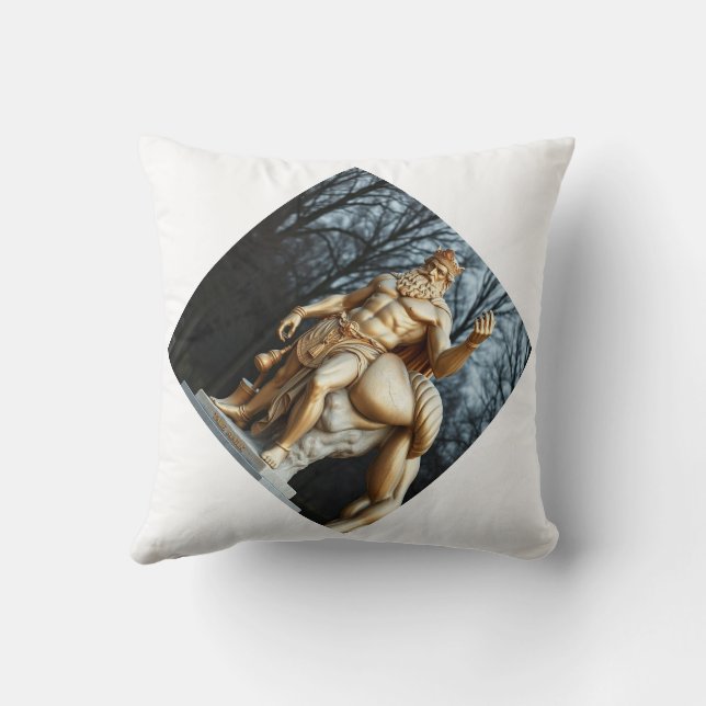 Almofada Der größte Held aller Zeiten – Herkules in Gold (Verso)