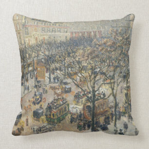 Almofada DES Italiens do bulevar, manhã, luz solar, 1897