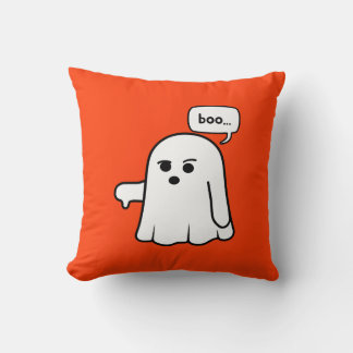 Almofada Desaprovando o Travesseiro decorativo Ghost Boo