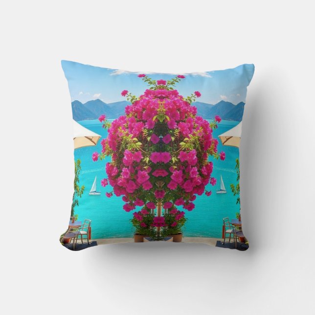 Almofada "Descanse em Romance - Café Charm Encontra Cozy Co (Frente)