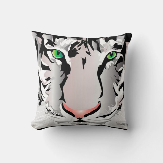 ALMOFADA DESCANSO DE LANCE DE TIGER-WHITE/GREY (Frente)