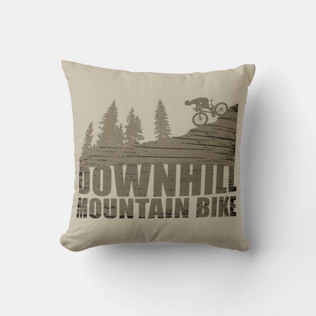 Almofada Descida de bicicleta de montanha (Frente)