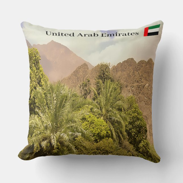 Almofada Descubra o Oasis (Frente)