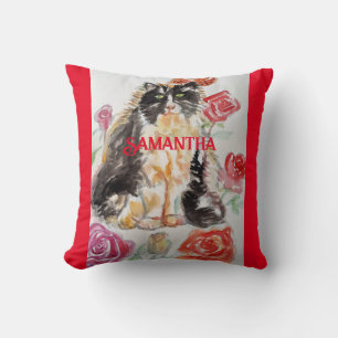 Almofada Desdecoração de Nome para Crianças Brancas e Negra