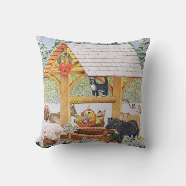 Almofada Desejando o bom (Frente)