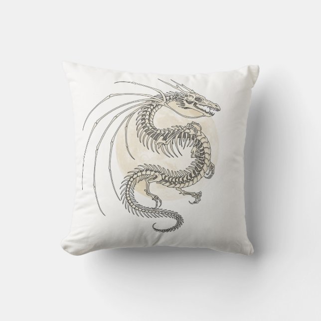 Almofada Desenhado do Céu Noturno: Um Enigma do Dia a Dia (Frente)