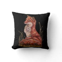 Desenho animal vermelho da arte do Fox