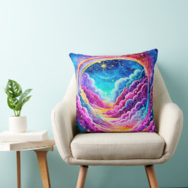 Almofada DESENHO COLORIDO E FOFO DE ESPAÇO Sideral