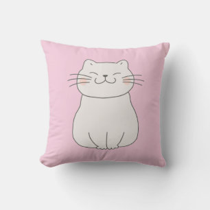 Almofada Desenho de Gato Bonito