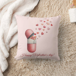 Almofada Desenho do Dia dos Namorados Amor Medicina