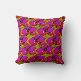 Almofada Desenho Floral Magenta Grooovy