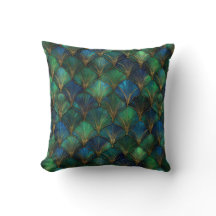 Desenho Geométrico Art Déco Azul Verde Dourado