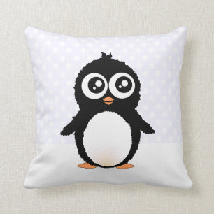 Almofada Desenhos animados bonitos do pinguim