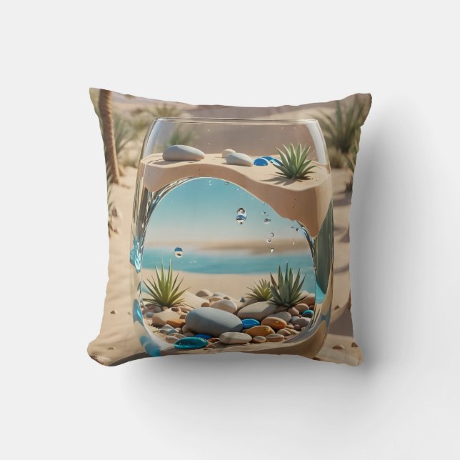 Almofada Desert Oasis Glass Pillow (Frente)