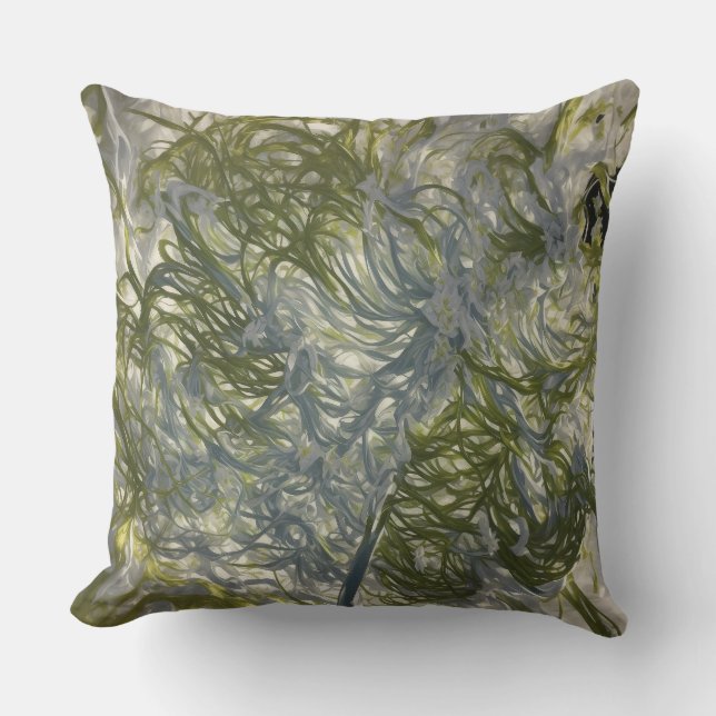 Almofada Design abstrato, Travesseiro. (Frente)