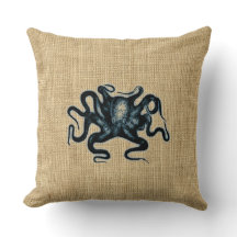 Design azul de Sealife do polvo de Kraken de