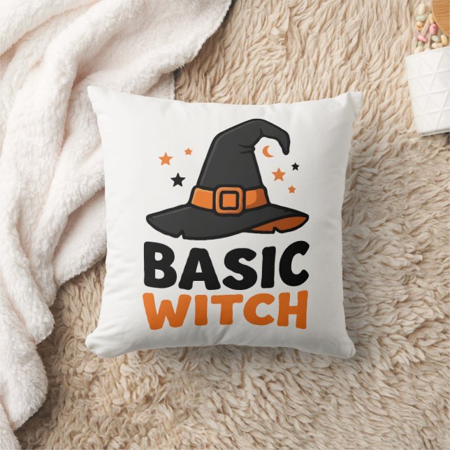 Almofada Design Básico de Chapéu de Bruxa de Halloween (Cobertor)