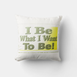 Almofada Design Bonita Sobre "I Be"