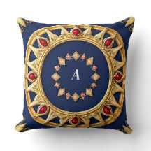 Design Circular Ornamentado Dourado