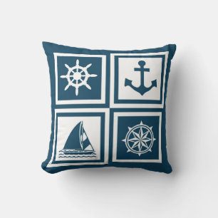 Almofada Design com tema náutico