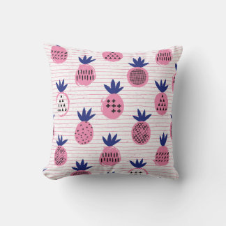 Almofada Design de abacaxi, padrão de colheita.
